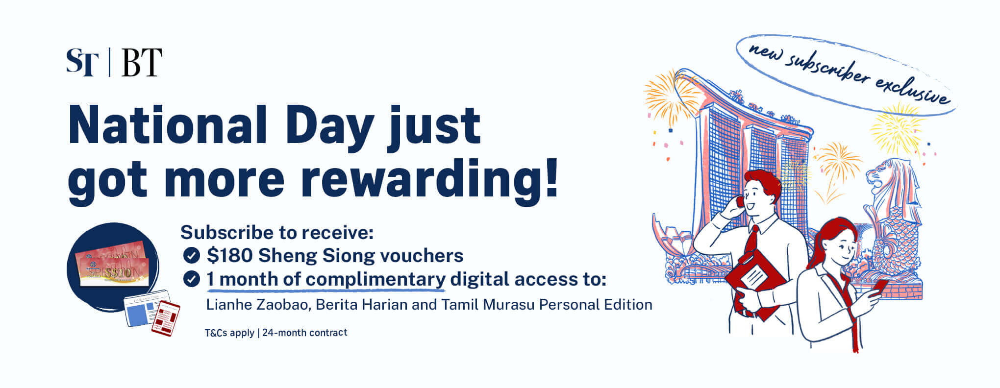 SPH Newspapers - Straits Times, Business Times, ZaoBao, Magazines - Print & Digital Subscription Plans