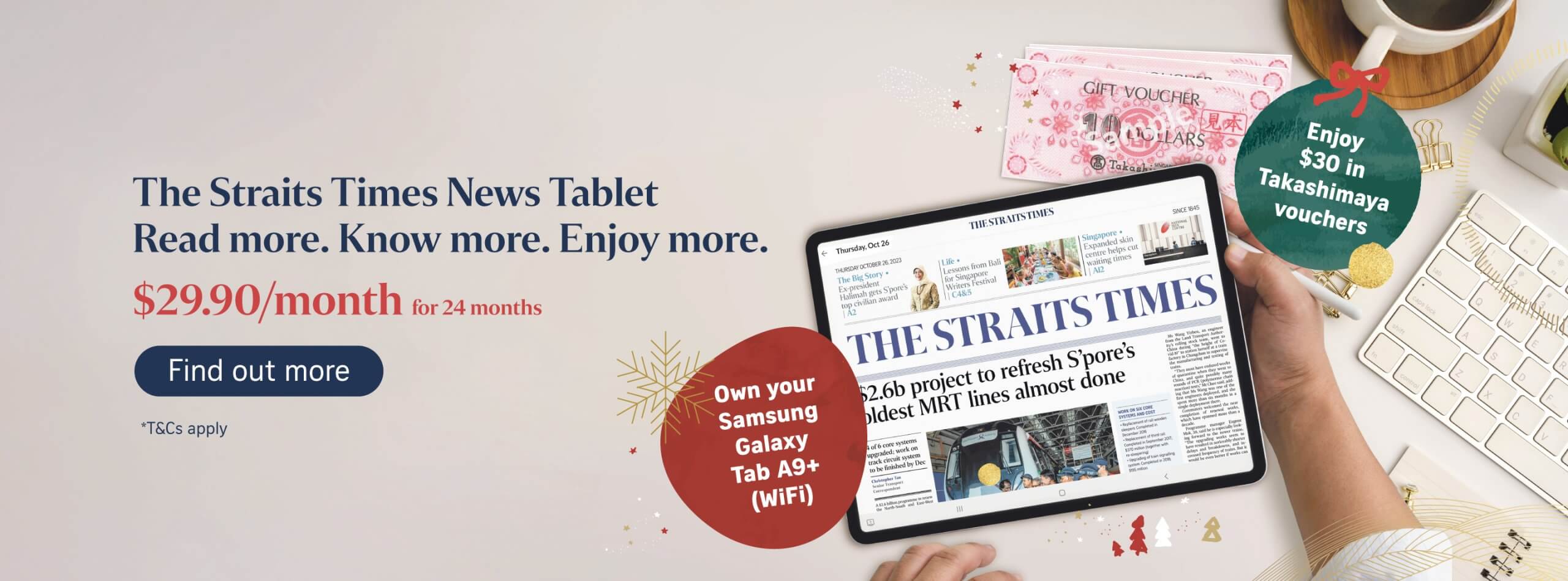 SPH Newspapers - Straits Times, Business Times, ZaoBao, Magazines - Print & Digital Subscription Plans