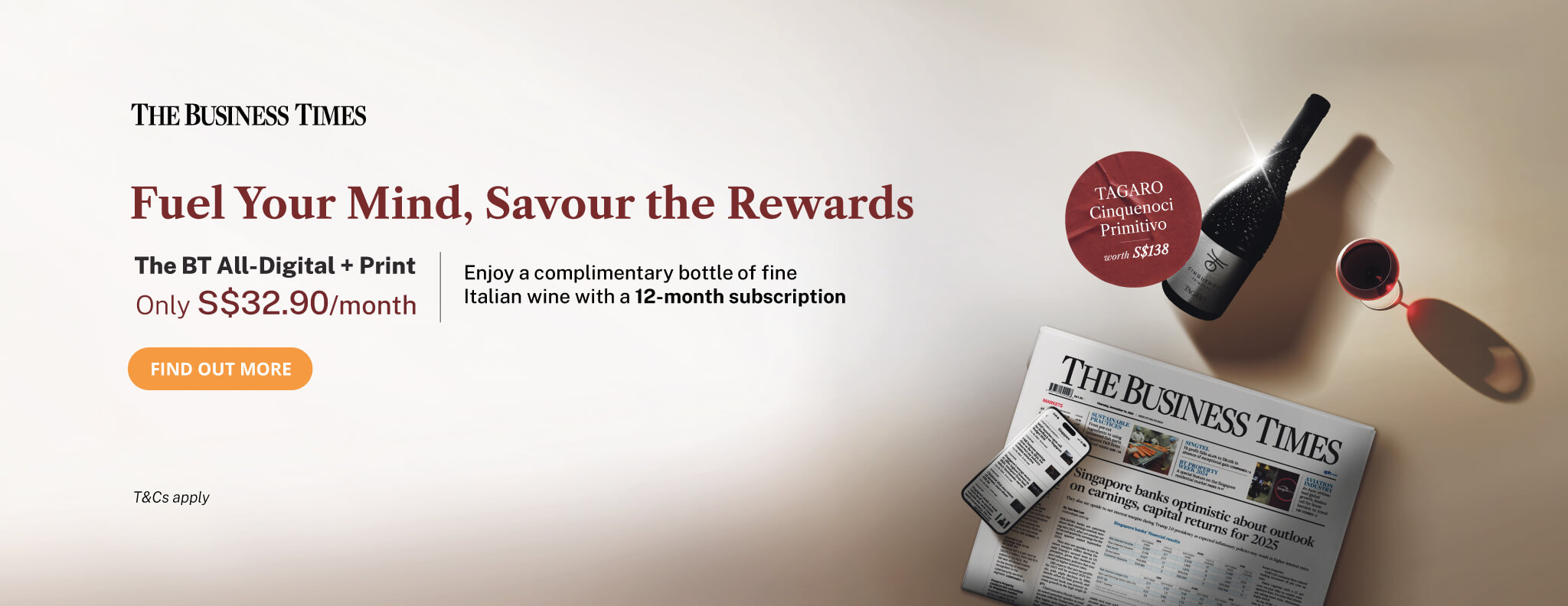 SPH Newspapers - Straits Times, Business Times, ZaoBao, Magazines - Print & Digital Subscription Plans