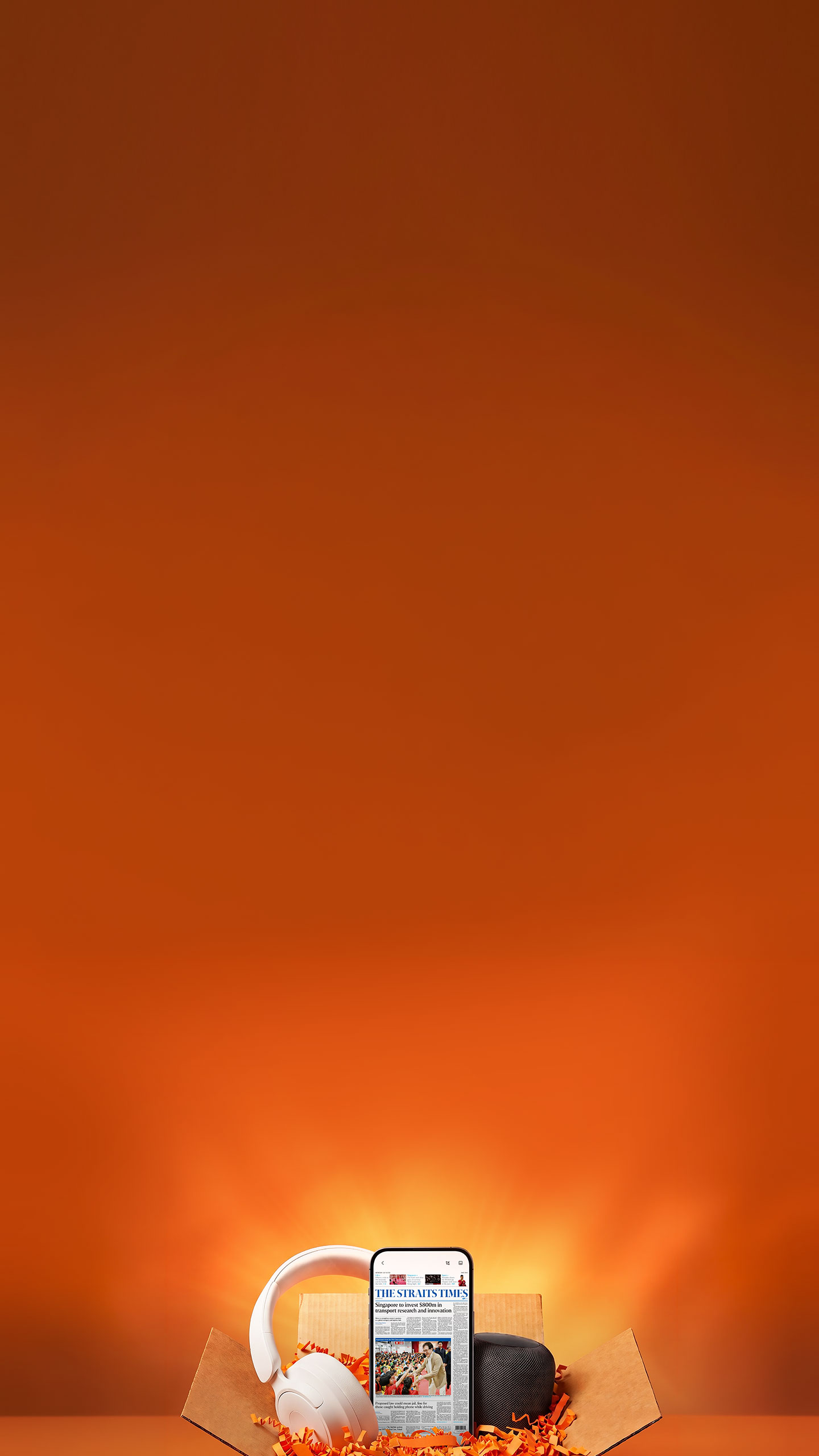 Mobile hero image