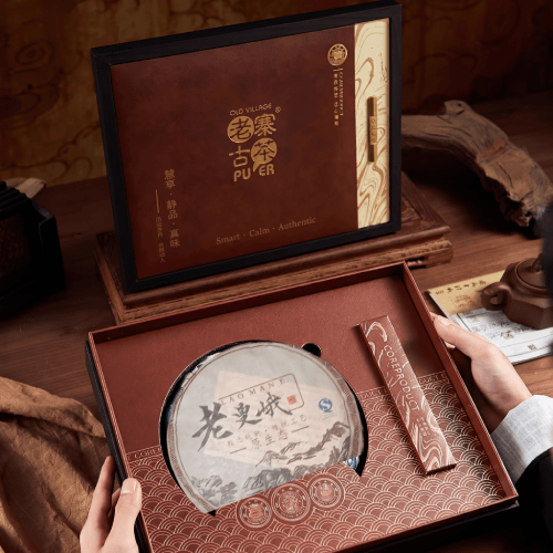 Lao Man'E Puer Tea Cake