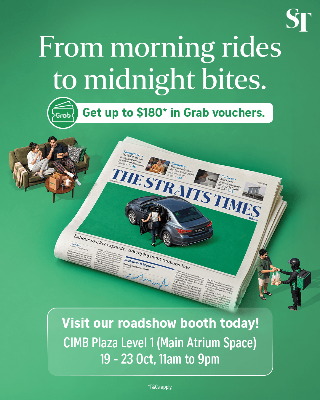SPH Newspapers - Straits Times, Business Times, ZaoBao, Magazines - Print & Digital Subscription Plans